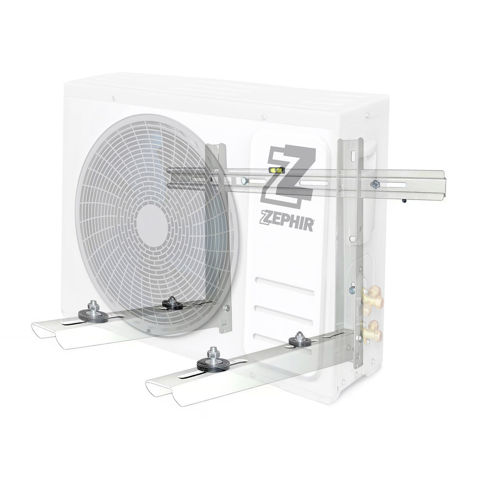 Zephir Staffa supporto condizionatori 9/12000 Max 120 Kg – ZSC01 - installazione