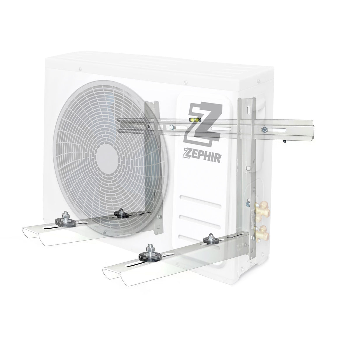 Zephir Staffa supporto condizionatori 9/12000 Max 120 Kg – ZSC01 - installazione