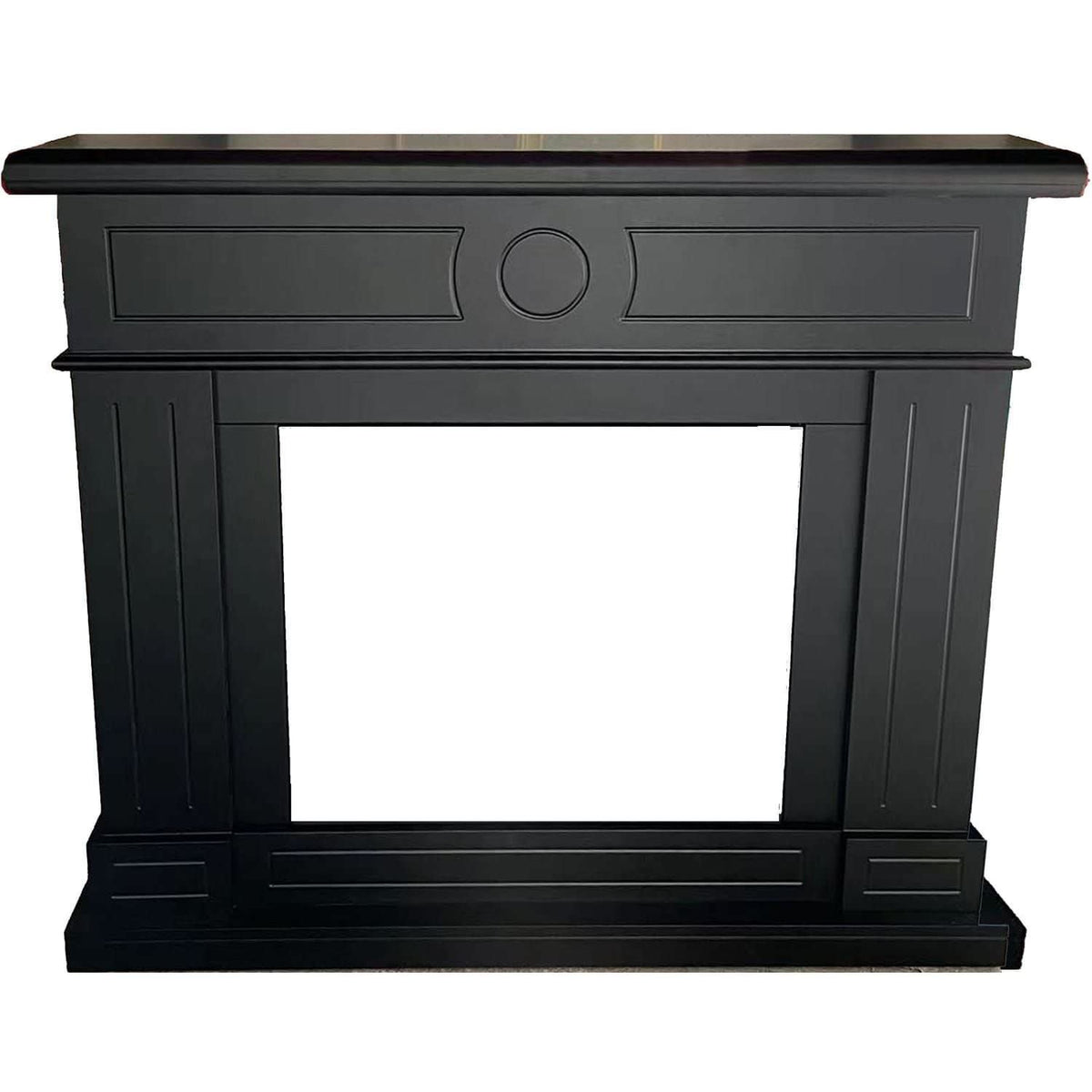 SINED Cornice camino Lipari nero profondo in MDF