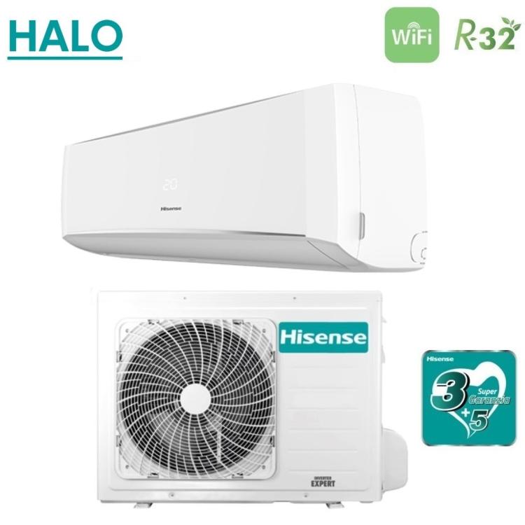 Hisense Halo 12.000 BTU Inverter R32 A++ CBMR1205G/CBMR1205W – Wi-Fi opzionale