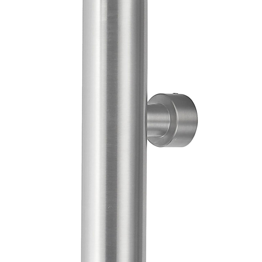 Doccia a parete Arborea, finitura Inox, vista 2
