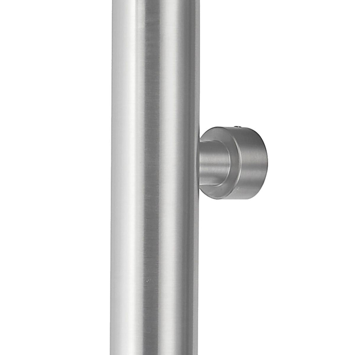Doccia a parete Arborea, finitura Inox, vista 2
