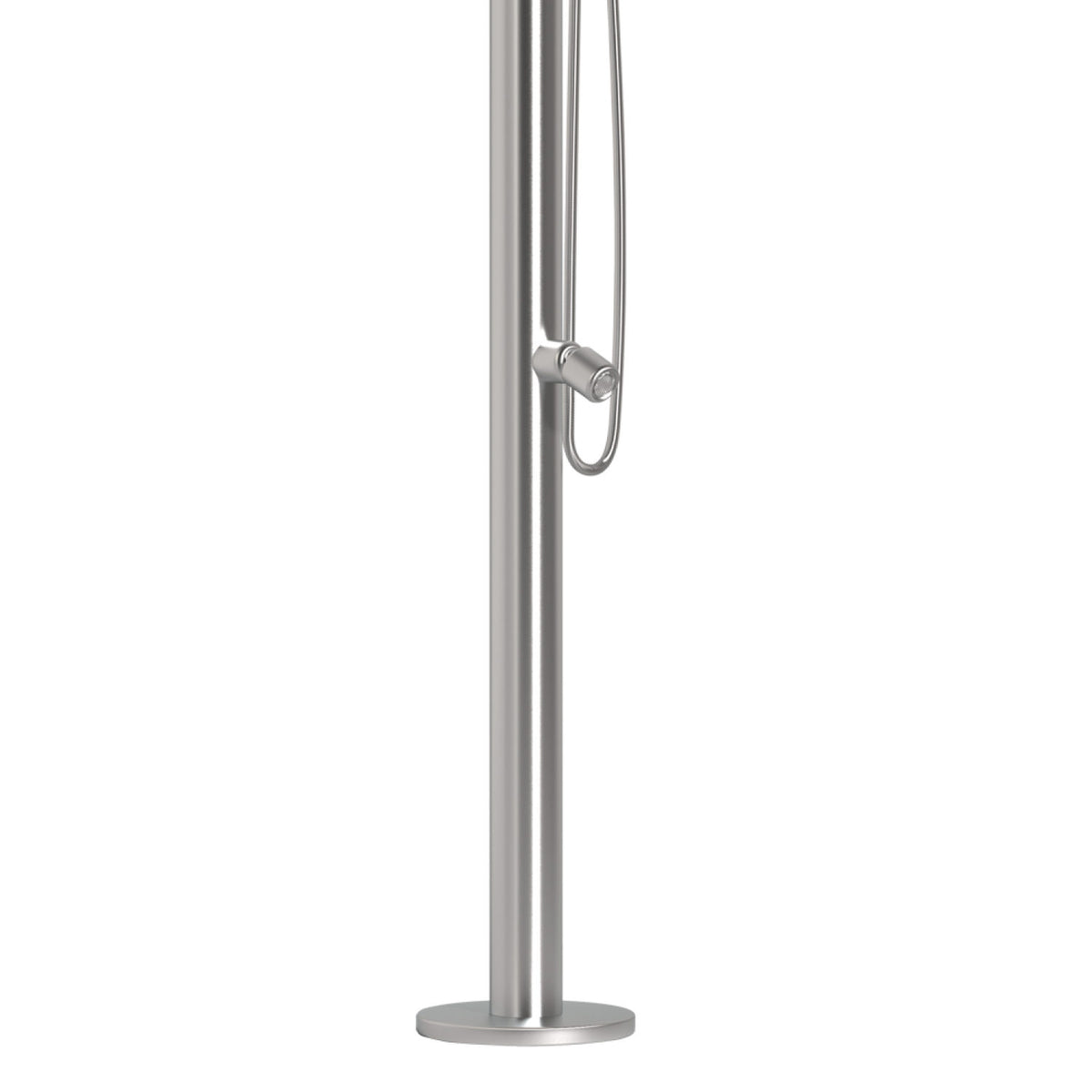 Doccia da esterno Bosa, finitura Inox, vista 2