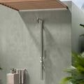 Doccia a parete Chia, finitura Inox