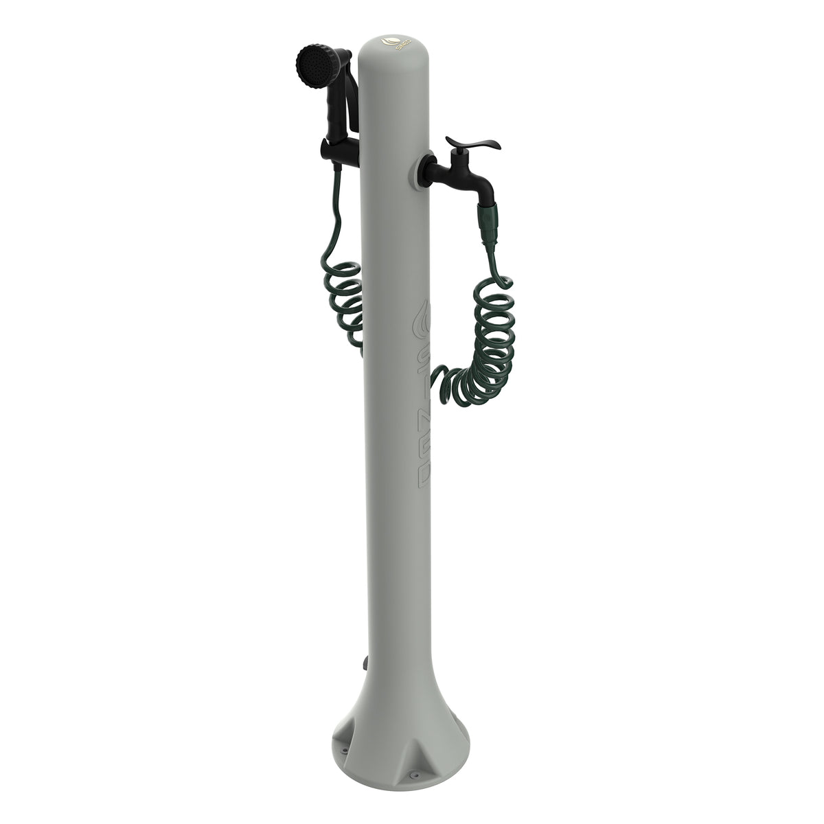 Fontanella da giardino Acqua Pro, tortora, su fondo bianco