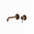 SINED Kit miscelatore e beccuccio Levante da parete in acciaio inox 316L — Oro rosa