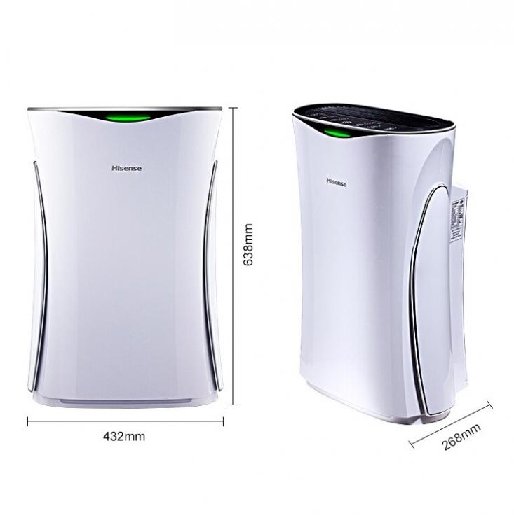 Hisense AE-15K4AF1 Purificatore Aria HEPA con Ionizzatore – Fino a 31 m²
