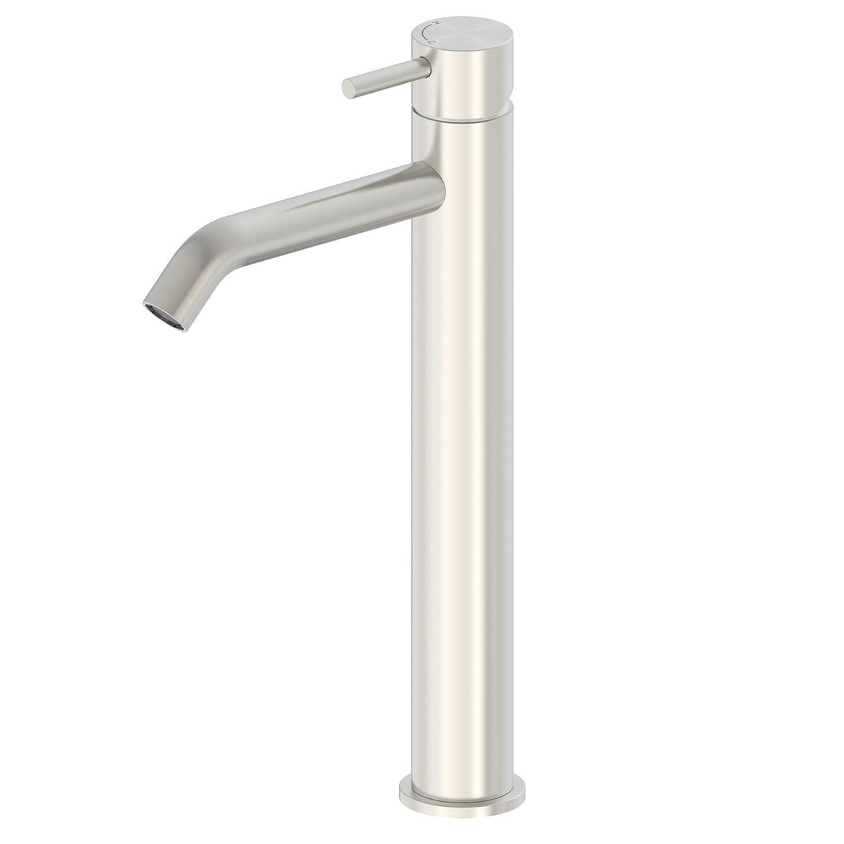 SINED Rubinetto lavabo Levante alto 25 cm in acciaio inox 316L — Inox