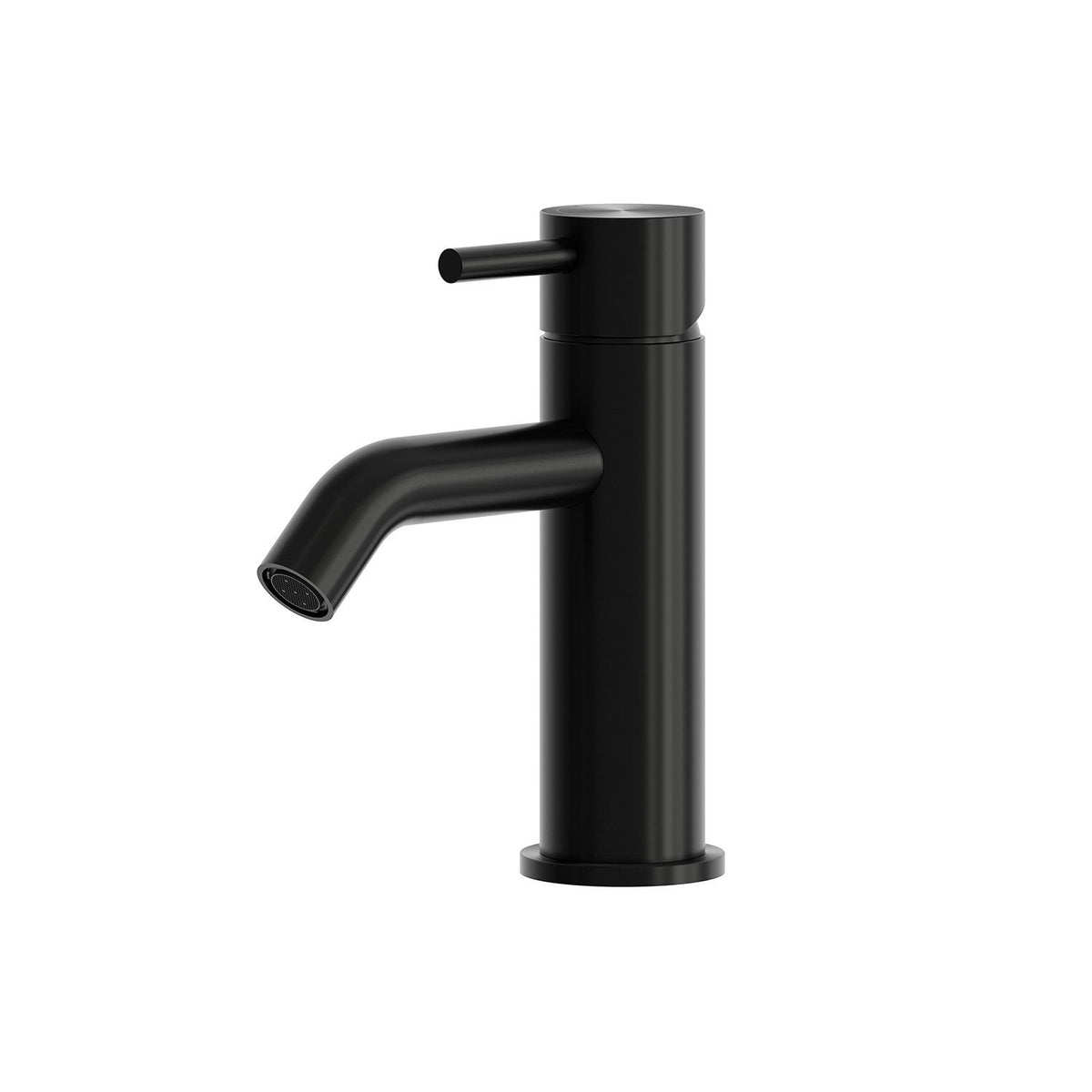 SINED Rubinetto lavabo Levante basso 17 cm in acciaio inox 316L — Nero