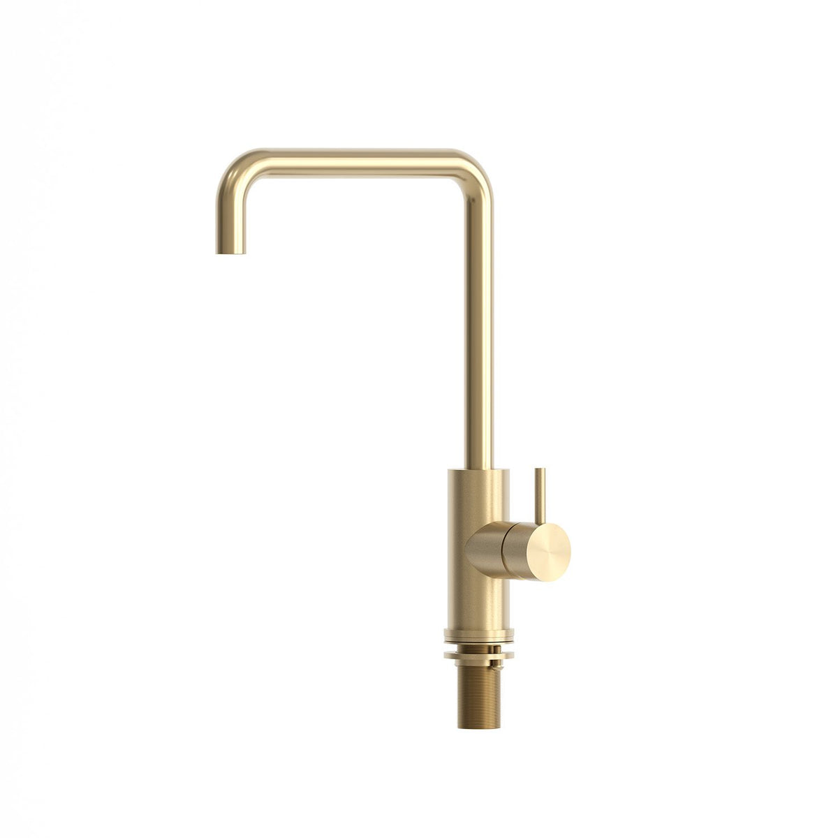 SINED Rubinetto cucina Levante Quadro in acciaio inox 316L — Oro