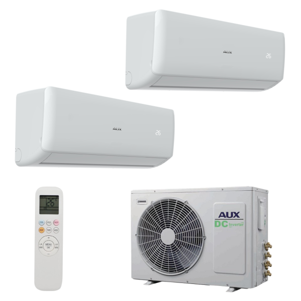 Climatizzatore AUX Dual Split 9.000 + 12.000 BTU