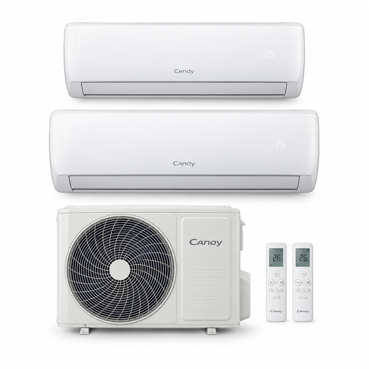 Candy Dual Split 9000+9000 BTU - SKU 5623 - immagine illustrativa