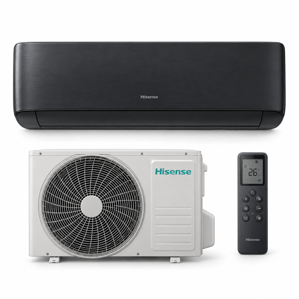 Hisense Halo 9000 BTU CBYR094RG/ATYR094RW - SKU 6990 - immagine illustrativa